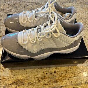 Air Jordan 11 low Cement Grey men’s 11.5